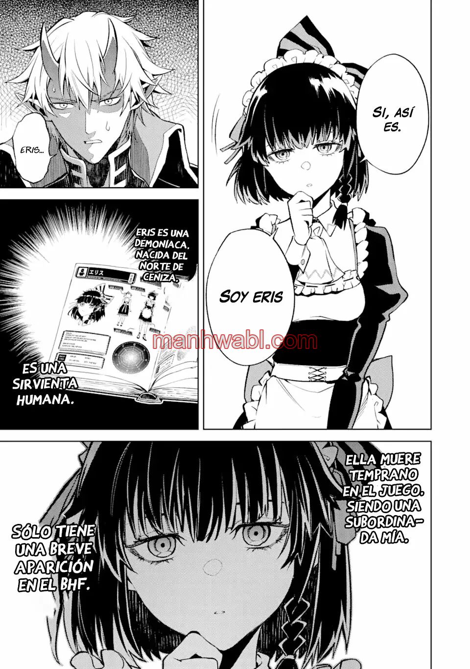 Reencarne como un jefe de nivel intermedio que muere al principio del juego. - Capítulo 1_3 manhwa