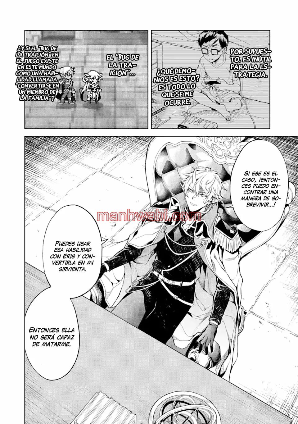 Reencarne como un jefe de nivel intermedio que muere al principio del juego. - Capítulo 2.1 manhwa