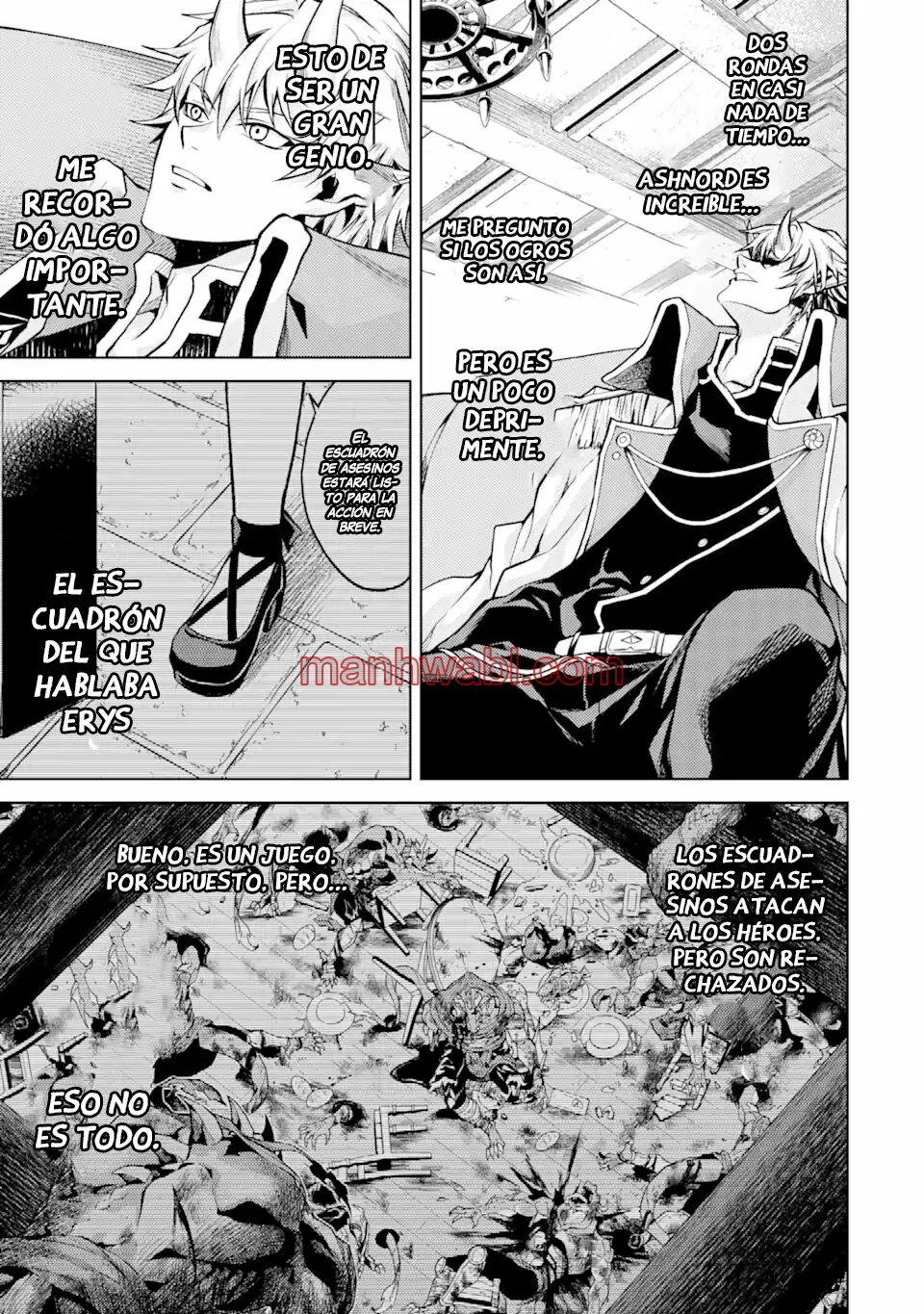 Reencarne como un jefe de nivel intermedio que muere al principio del juego. - Capítulo 2.2 manhwa