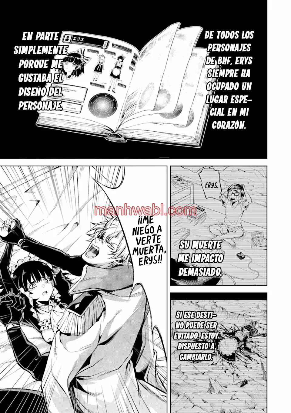 Reencarne como un jefe de nivel intermedio que muere al principio del juego. - Capítulo 2.3_3 manhwa