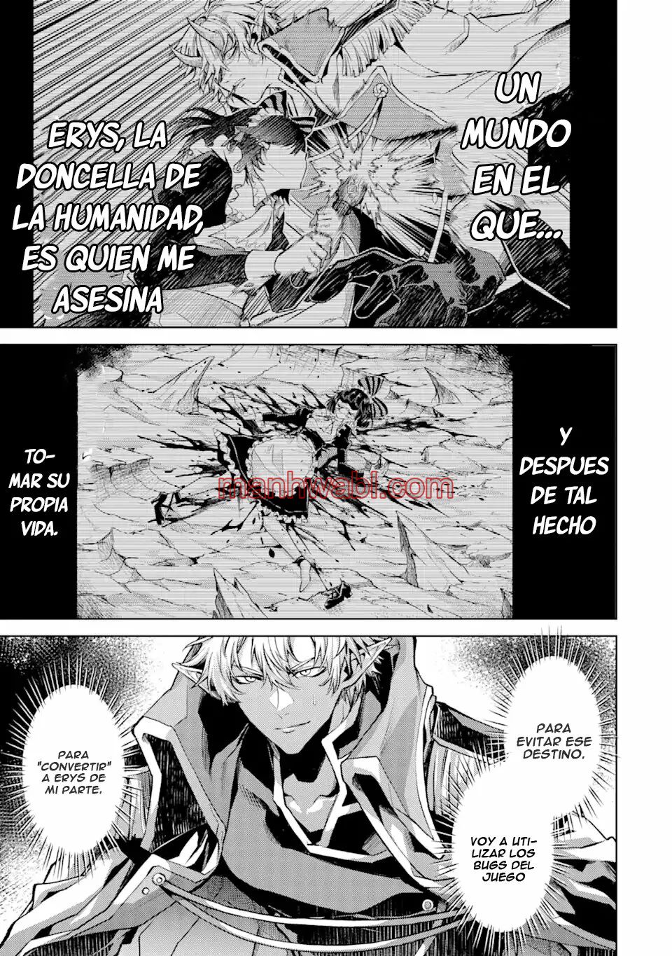 Reencarne como un jefe de nivel intermedio que muere al principio del juego. - Capítulo 3.1 manhwa