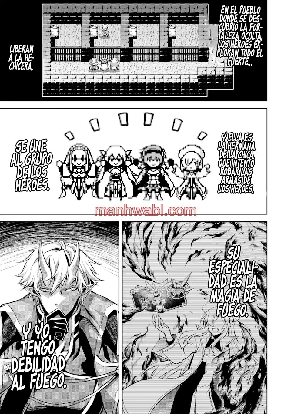 Reencarne como un jefe de nivel intermedio que muere al principio del juego. - Capítulo 3.5_2 manhwa