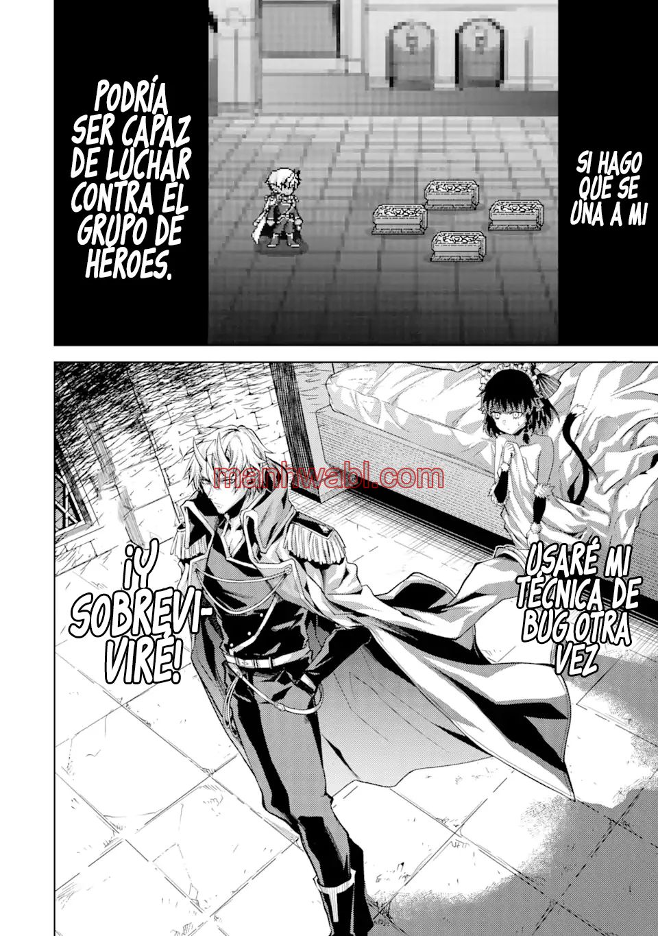 Reencarne como un jefe de nivel intermedio que muere al principio del juego. - Capítulo 3.5_3 manhwa