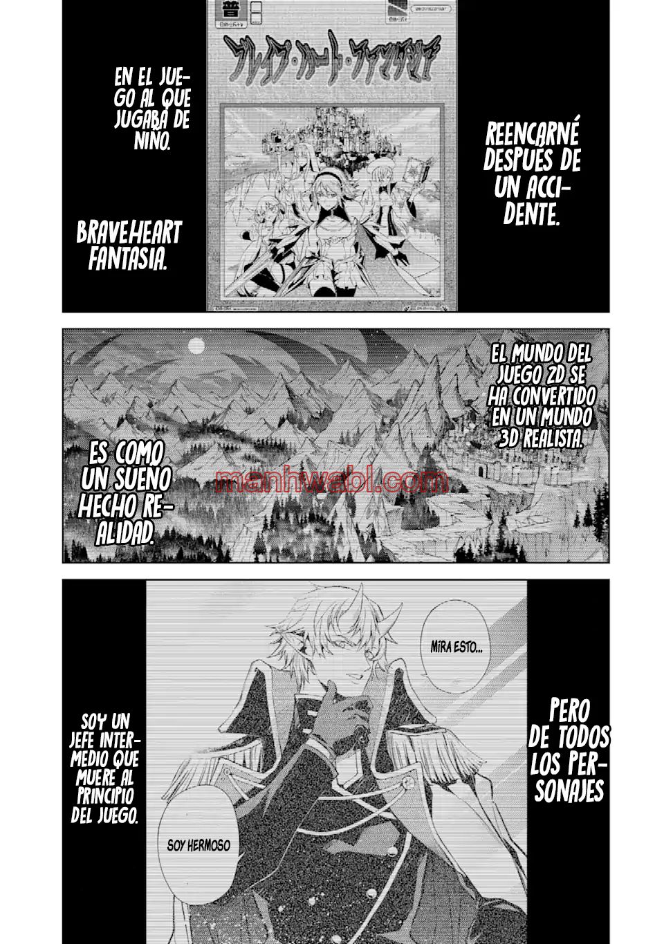 Reencarne como un jefe de nivel intermedio que muere al principio del juego. - Capítulo 4.1 manhwa