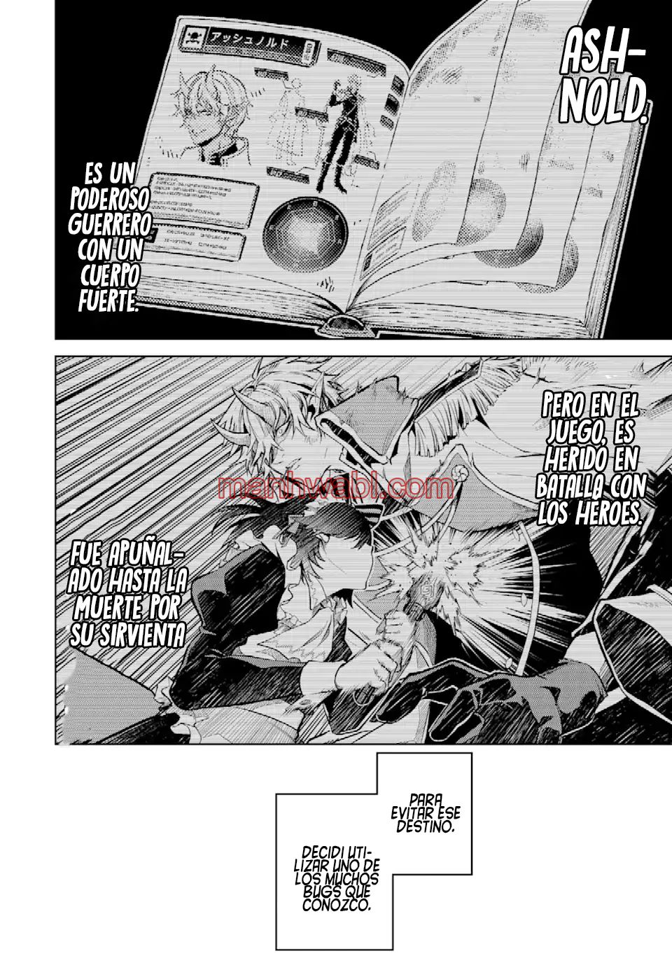 Reencarne como un jefe de nivel intermedio que muere al principio del juego. - Capítulo 4.1 manhwa