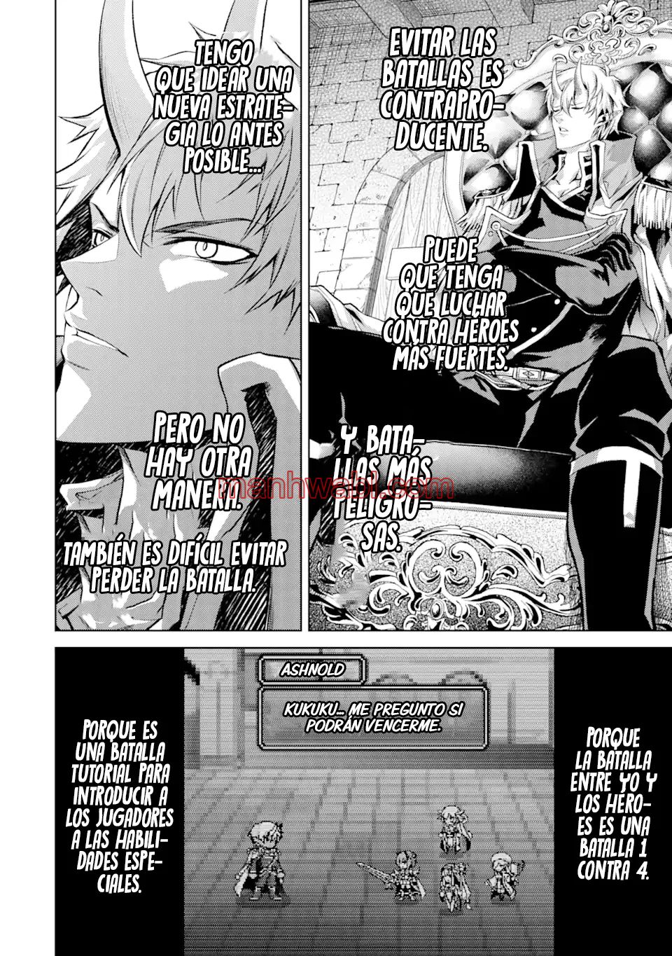 Reencarne como un jefe de nivel intermedio que muere al principio del juego. - Capítulo 4.1_2 manhwa