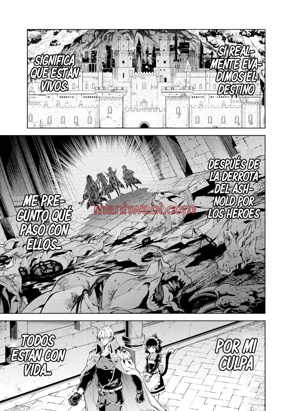 Reencarne como un jefe de nivel intermedio que muere al principio del juego. - Capítulo 4.5_2 manhwa