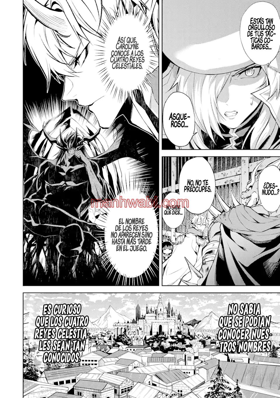 Reencarne como un jefe de nivel intermedio que muere al principio del juego. - Capítulo 5.1_2 manhwa