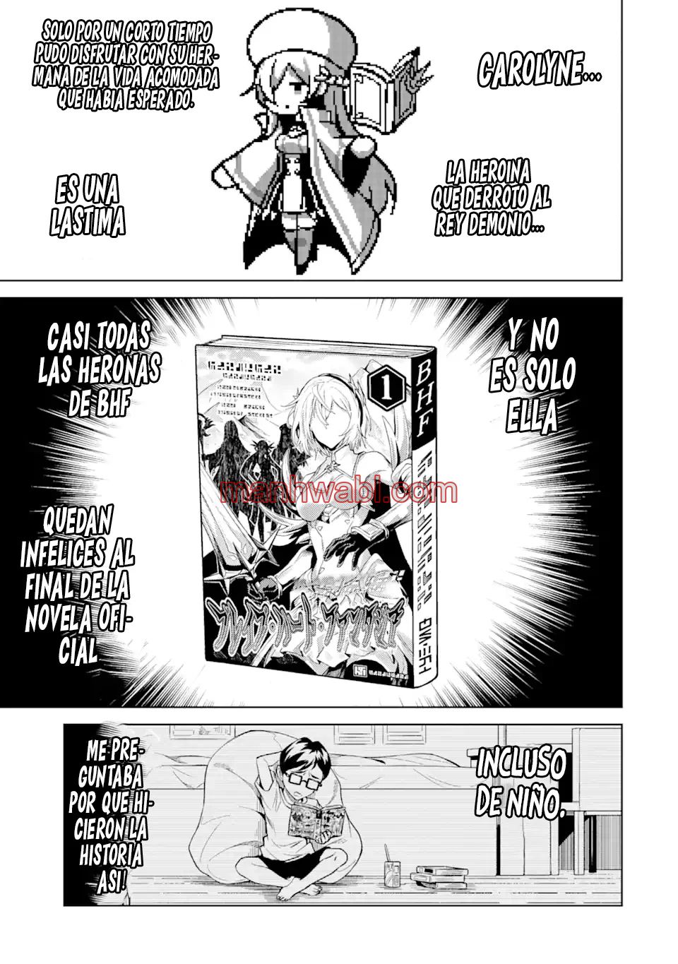 Reencarne como un jefe de nivel intermedio que muere al principio del juego. - Capítulo 5.1_3 manhwa