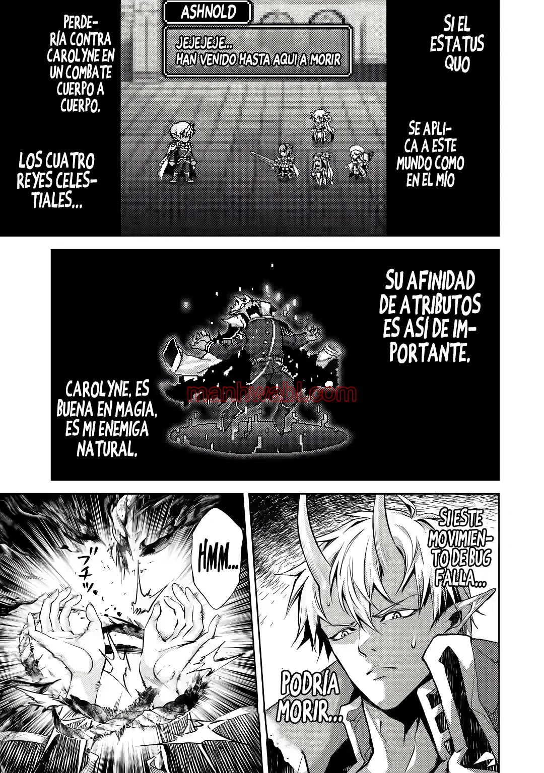 Reencarne como un jefe de nivel intermedio que muere al principio del juego. - Capítulo 5.2_2 manhwa