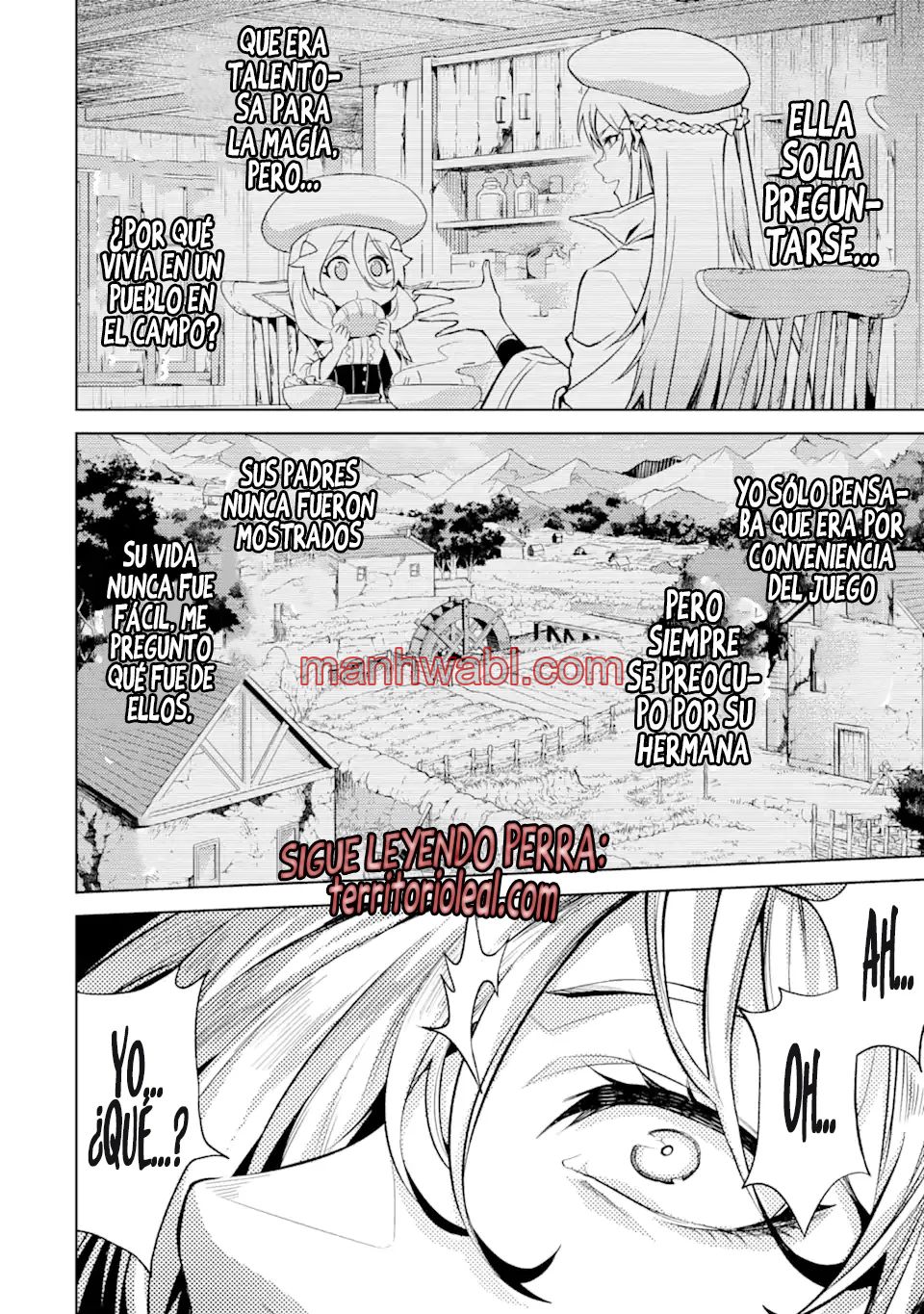 Reencarne como un jefe de nivel intermedio que muere al principio del juego. - Capítulo 5.5_3 manhwa