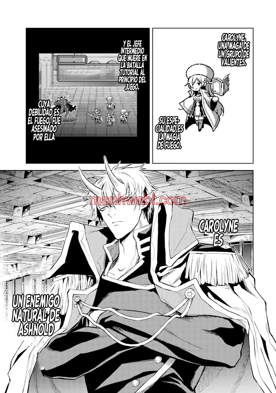 Reencarne como un jefe de nivel intermedio que muere al principio del juego. - Capítulo 6.1 manhwa