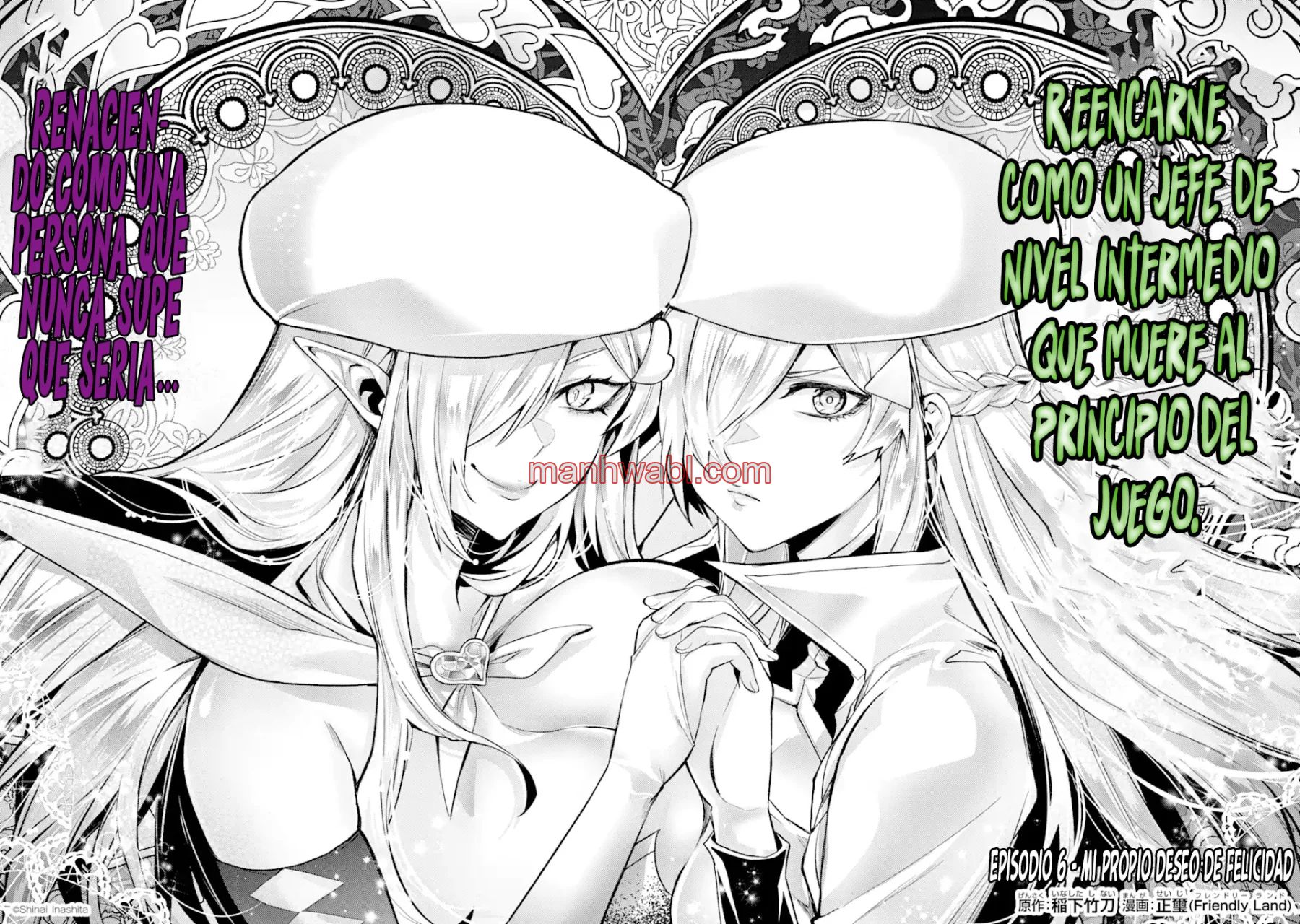 Reencarne como un jefe de nivel intermedio que muere al principio del juego. - Capítulo 6.1 manhwa