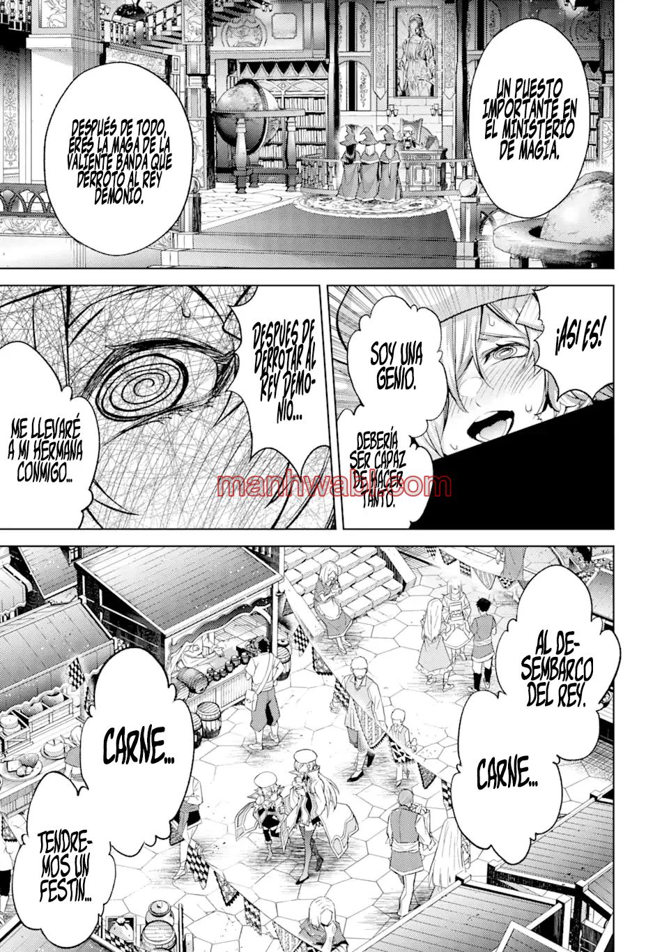 Reencarne como un jefe de nivel intermedio que muere al principio del juego. - Capítulo 6.3_3 manhwa