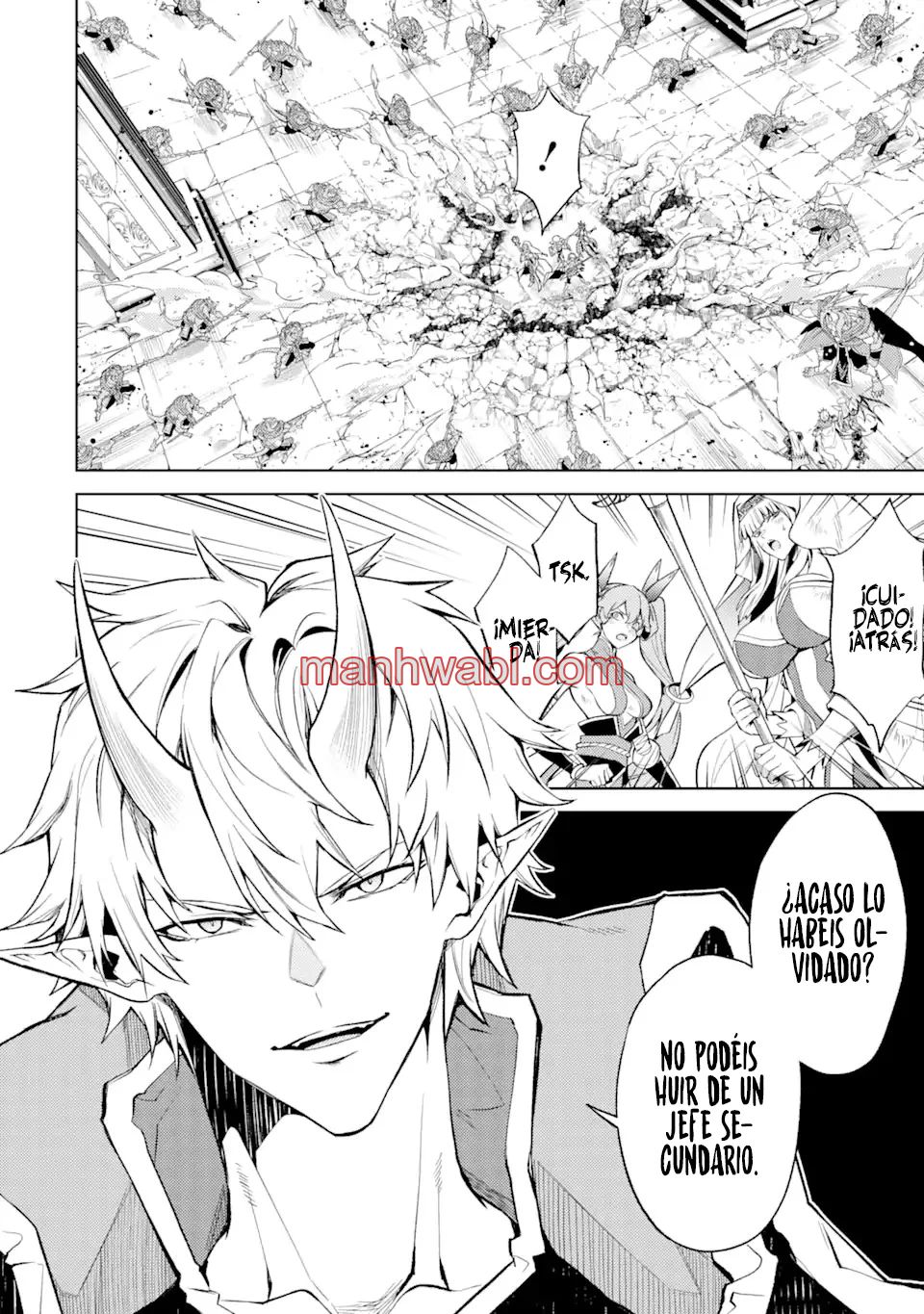 Reencarne como un jefe de nivel intermedio que muere al principio del juego. - Capítulo 8.2_3 manhwa