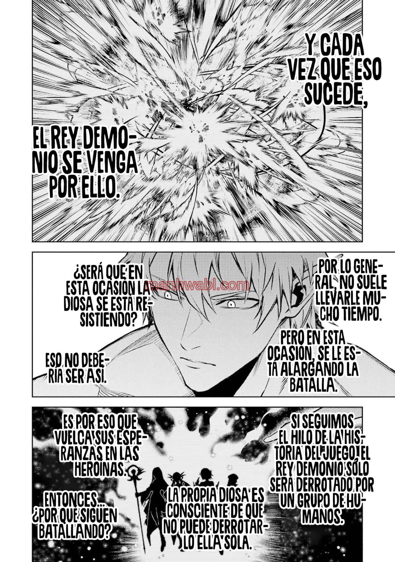 Reencarne como un jefe de nivel intermedio que muere al principio del juego. - Capítulo 9.5_2 manhwa