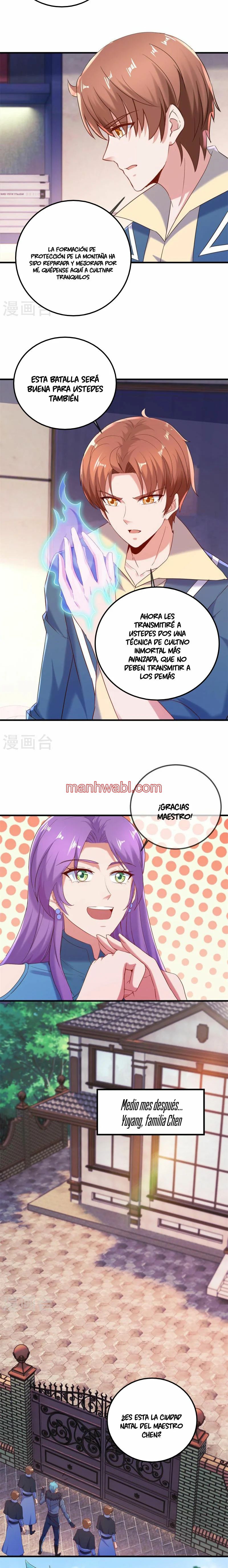 Renacimiento de la Tierra Inmortal Venerable - Capítulo 190 manhwa