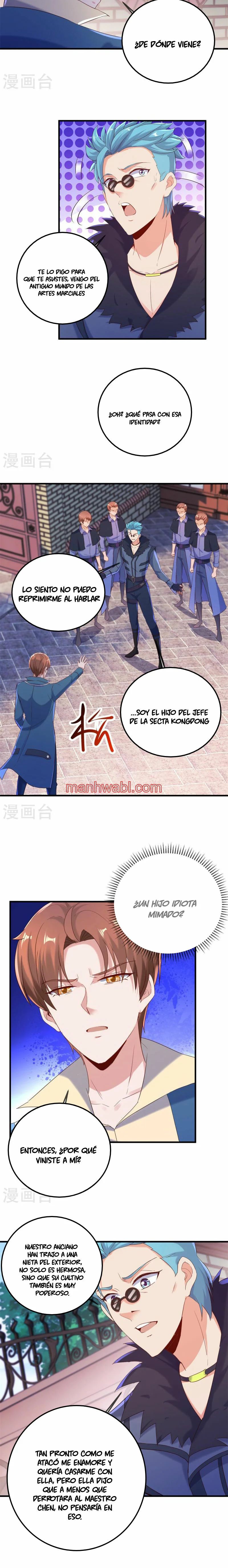 Renacimiento de la Tierra Inmortal Venerable - Capítulo 190_2 manhwa