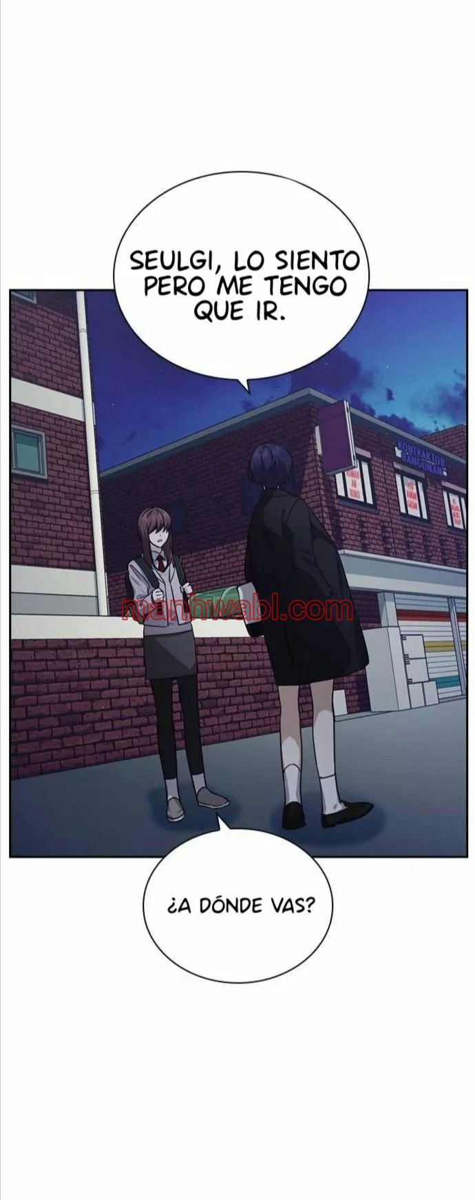 Rivalidad amistosa - Capítulo 11_2 manhwa