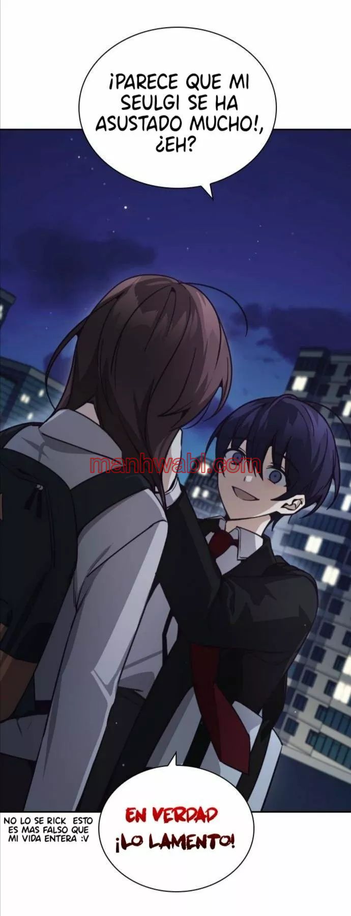 Rivalidad amistosa - Capítulo 12 manhwa