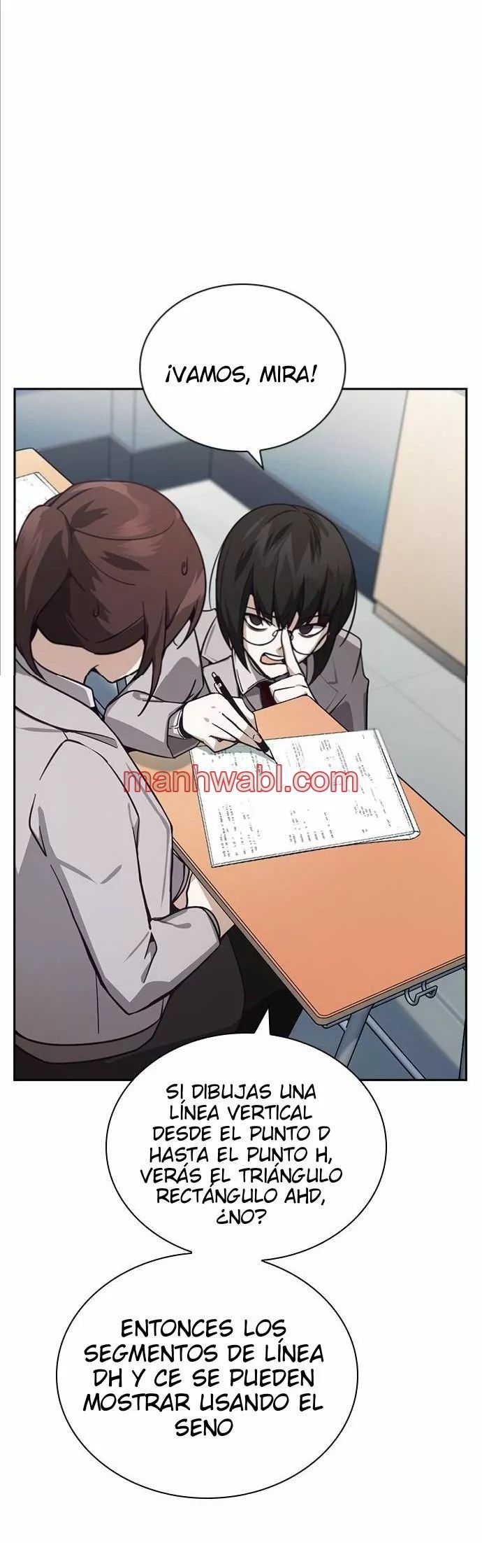 Rivalidad amistosa - Capítulo 13_2 manhwa