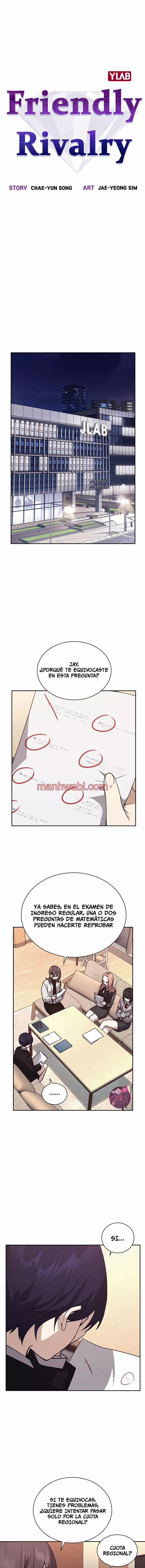 Rivalidad amistosa - Capítulo 4 manhwa