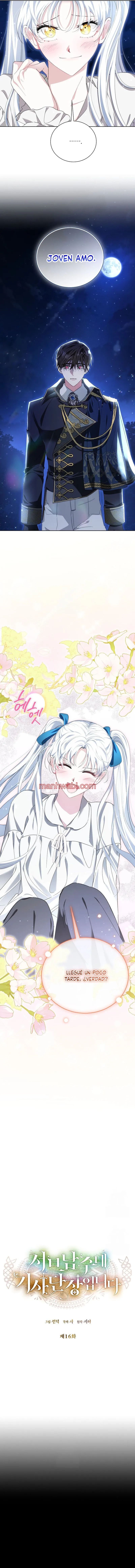 Soy el comandante de la orden de caballeros del protagonista secundario - Capítulo 16_2 manhwa