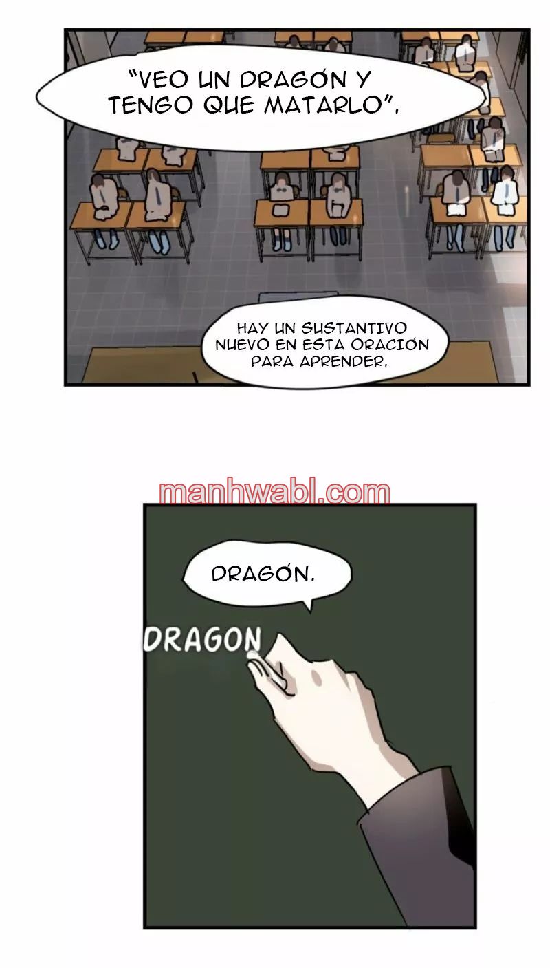 Un dragón en apuros - Capítulo 1_2 manhwa