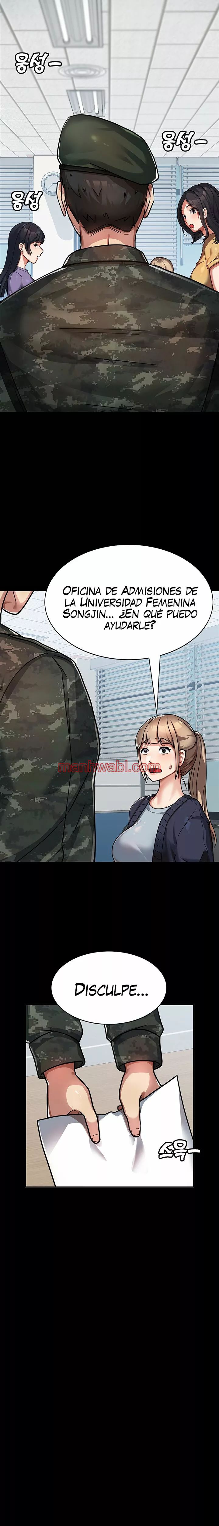 Universidad militar de mujeres - Capítulo 1 manhwa