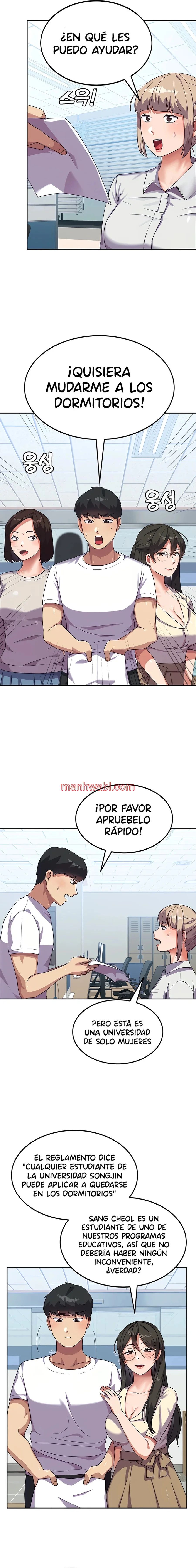 Universidad militar de mujeres - Capítulo 5_2 manhwa